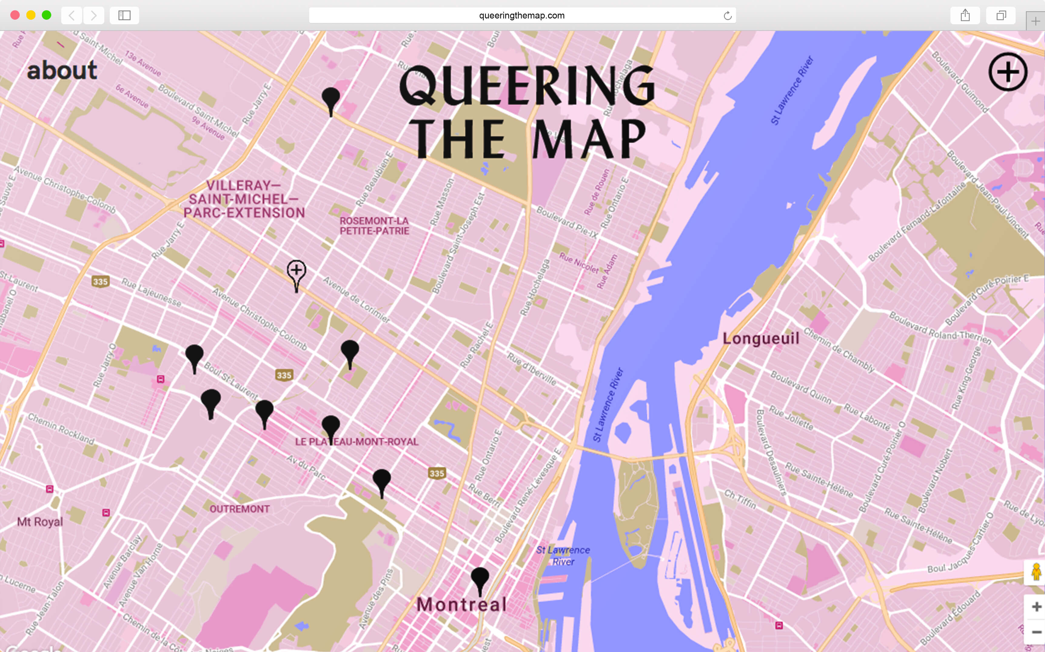 Queering the Map An Interview with Creator Lucas LaRochelle The
